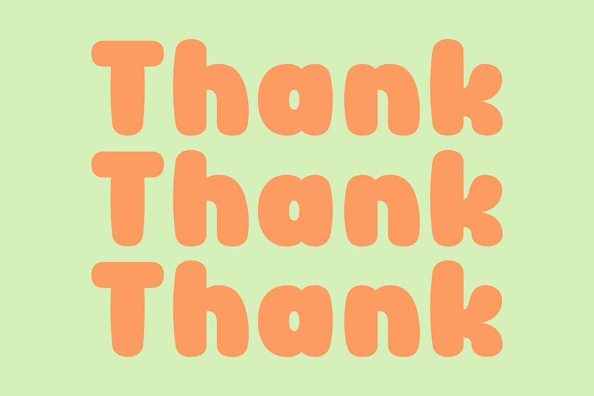 Meet Dixorn, a bold, bubbly, and super expressive typeface! Each letter is crafted with smooth, rounded curves that make your text feel cheerful, friendly, and full of life.