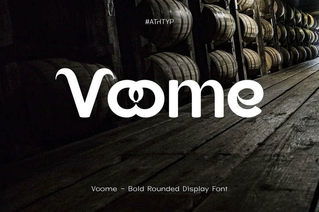 Voome – Bold Rounded Display Font