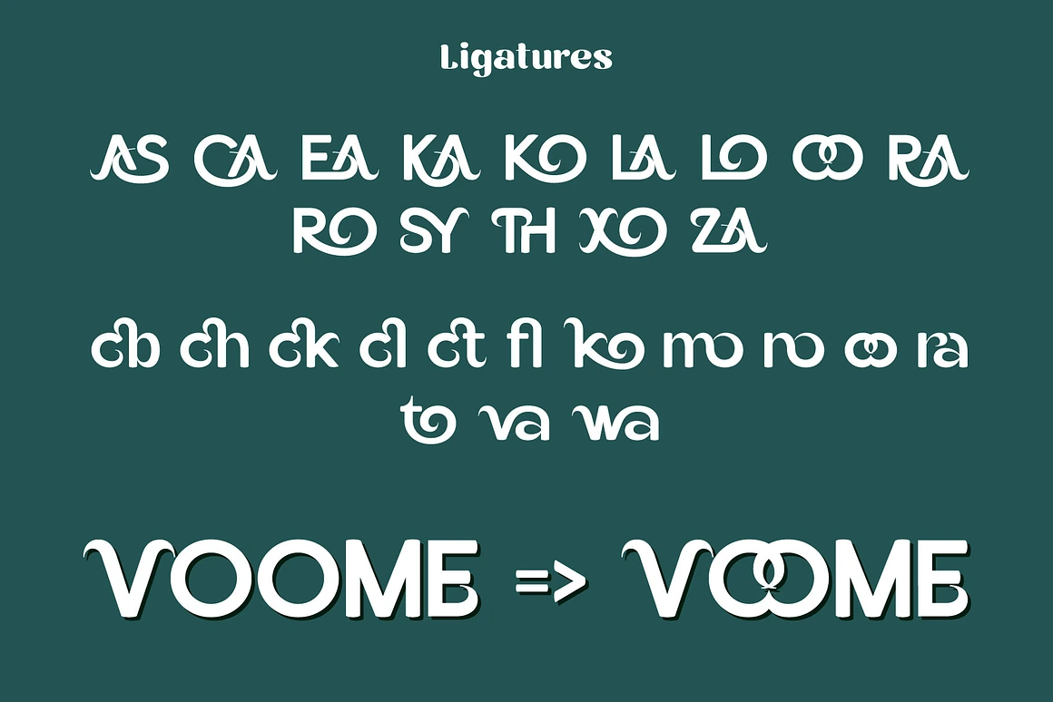 Voome is a bold rounded display font that blends visual strength with a touch of warmth and personality. Designed with the philosophy that typography should convey emotion as well as aesthetics, Voome stands out as bold, expressive, and friendly in every curve.