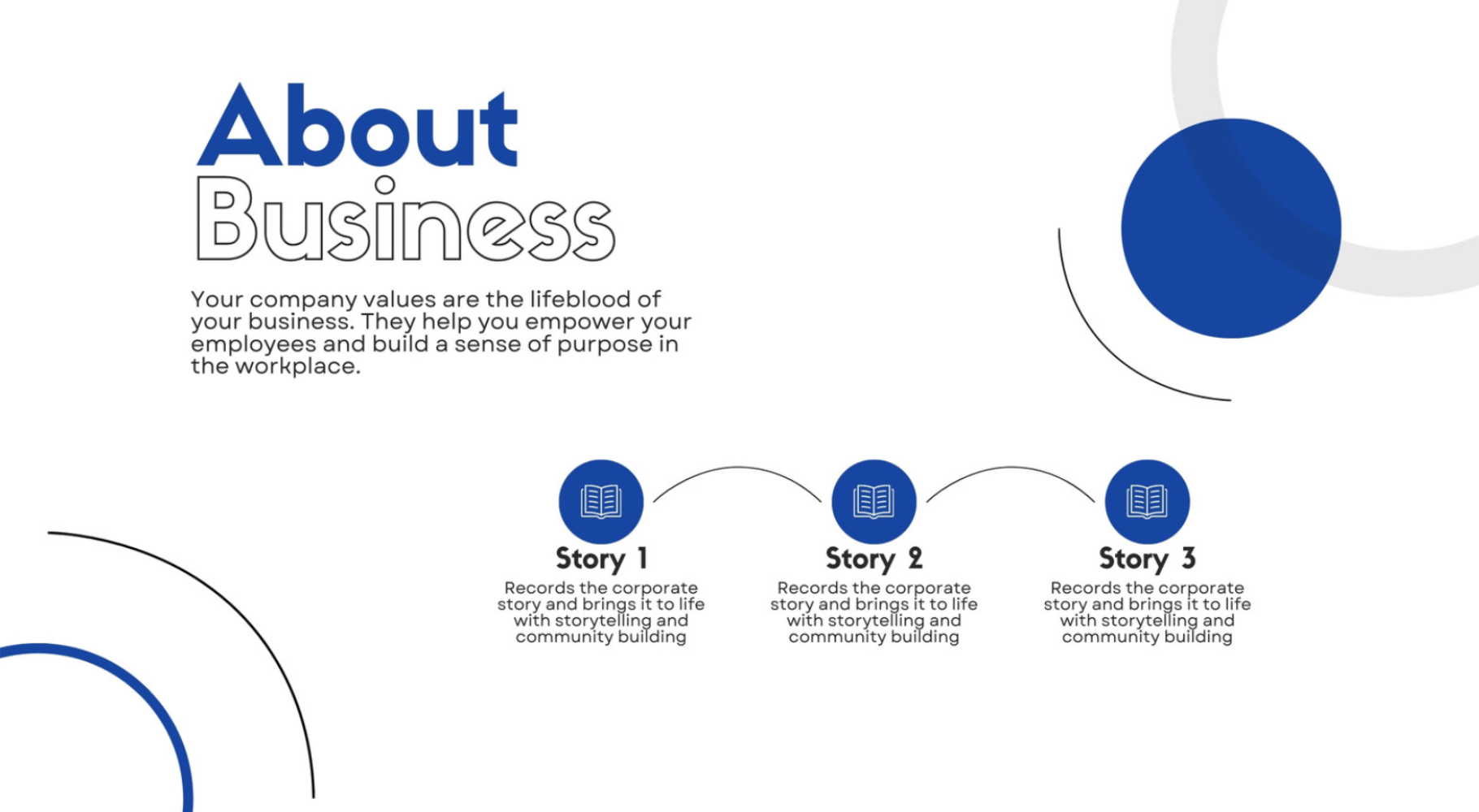 Blue Modern Business Presentation