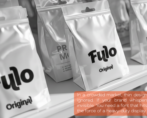 Bomoy Heavy Sans Serif