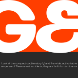 Bomoy, a heavy display font