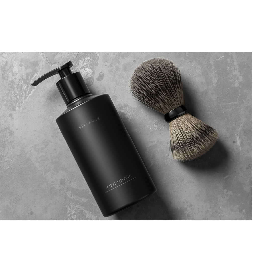 Discover How the Shift in Men's Grooming Trends Demands a New Visual Language: Proven Secrets for Premium Brands 10 Minimalist typography and packaging build premium brand identity for modern men's grooming trends products.