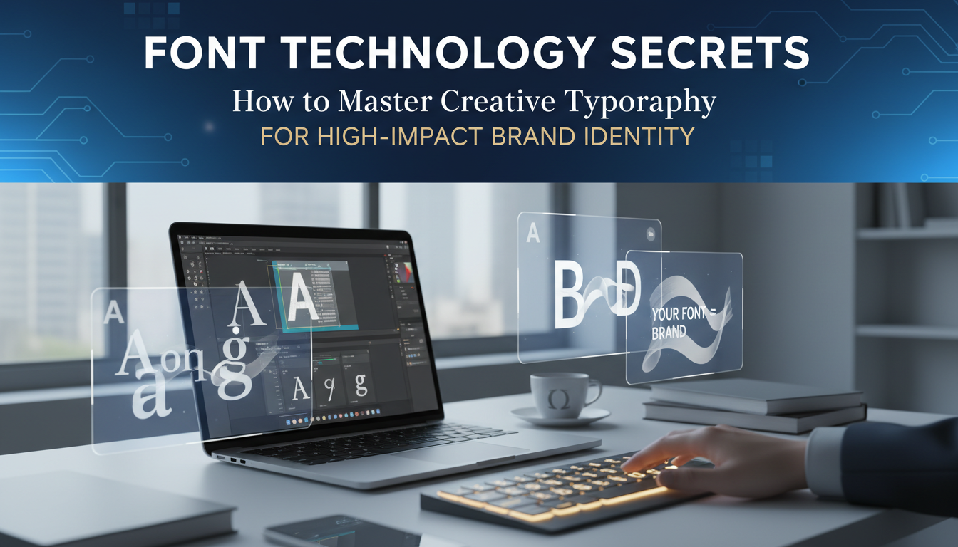 font-technology-creative-typography