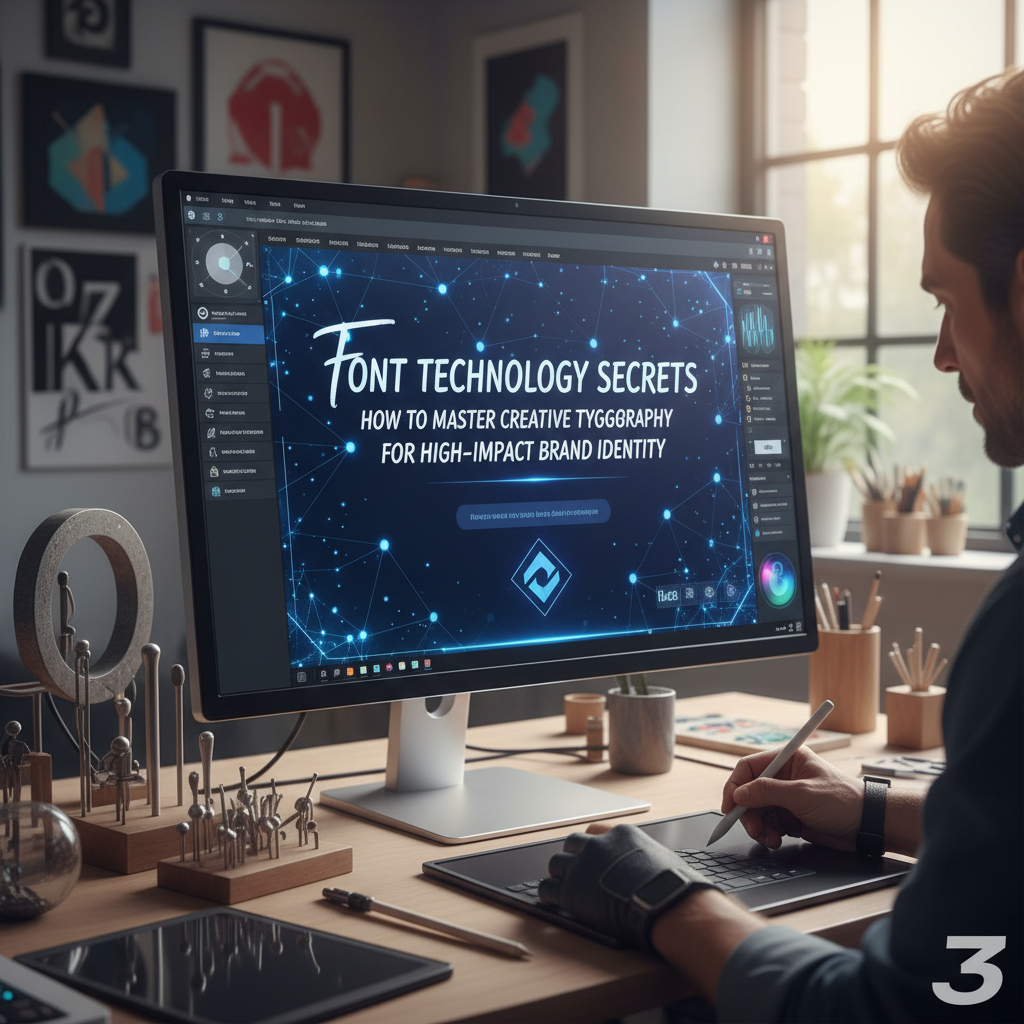 Font Technology Secrets: How to Master Creative Typography for High Impact Brand Identity 10 art unit 4 4