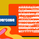 Runsi: a heavy brutalist display font