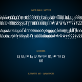 Anthick Modern Gothic Typeface