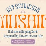 Musaic Groovy Retro Display Serif
