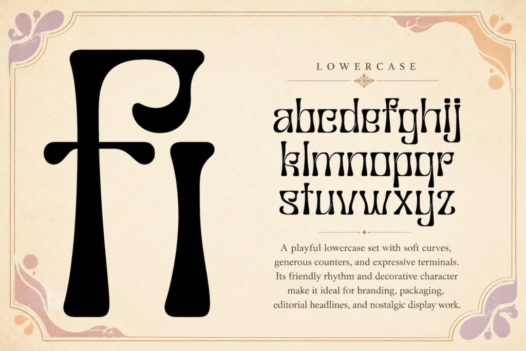 Musaic Groovy Retro Display Serif