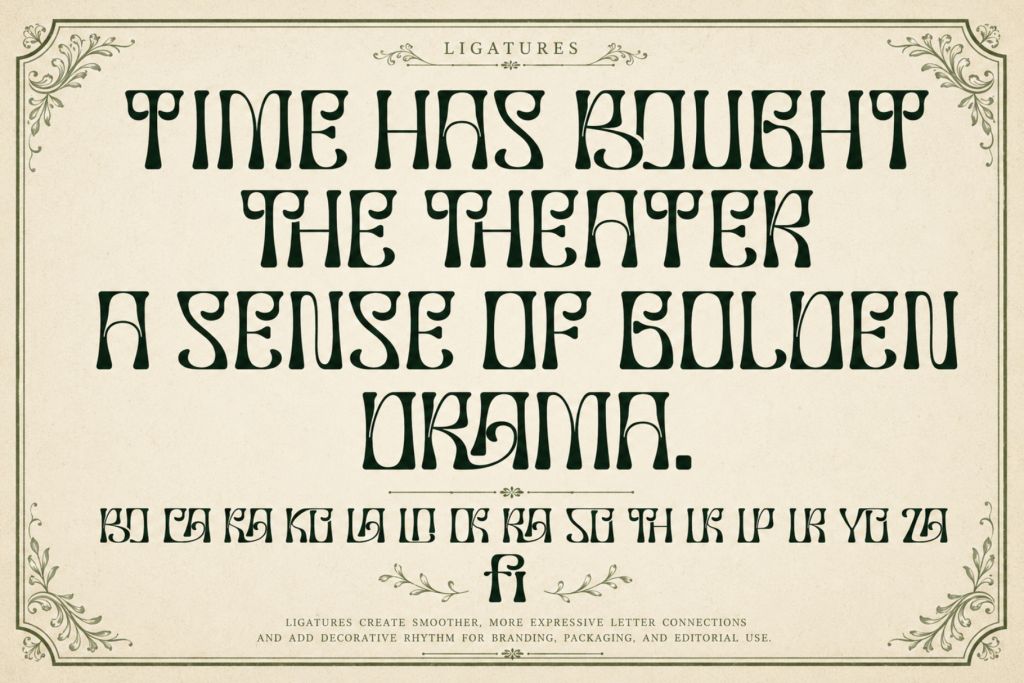 Musaic Groovy Retro Display Serif
